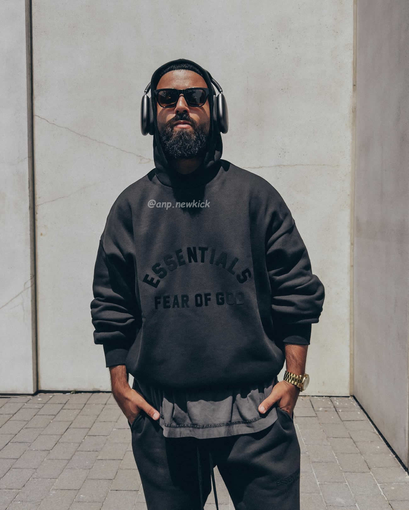 Fear Of God Essentials Tee Black (5) - www.newkick.vip